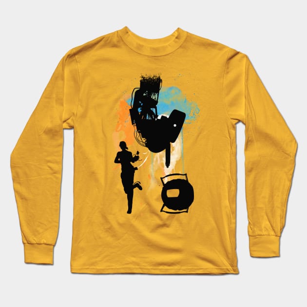 Think with Portals! Long Sleeve T-Shirt by William Henry Design